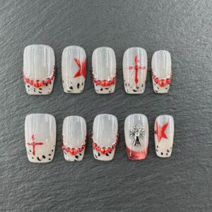 Crimson Gothic Cross