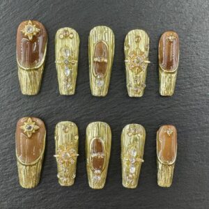 Boucheron - Inspired Gilded Gem
