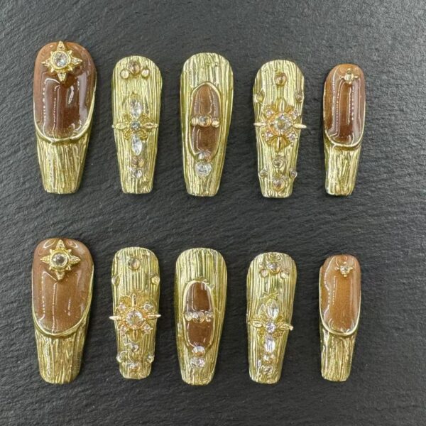 Boucheron - Inspired Gilded Gem